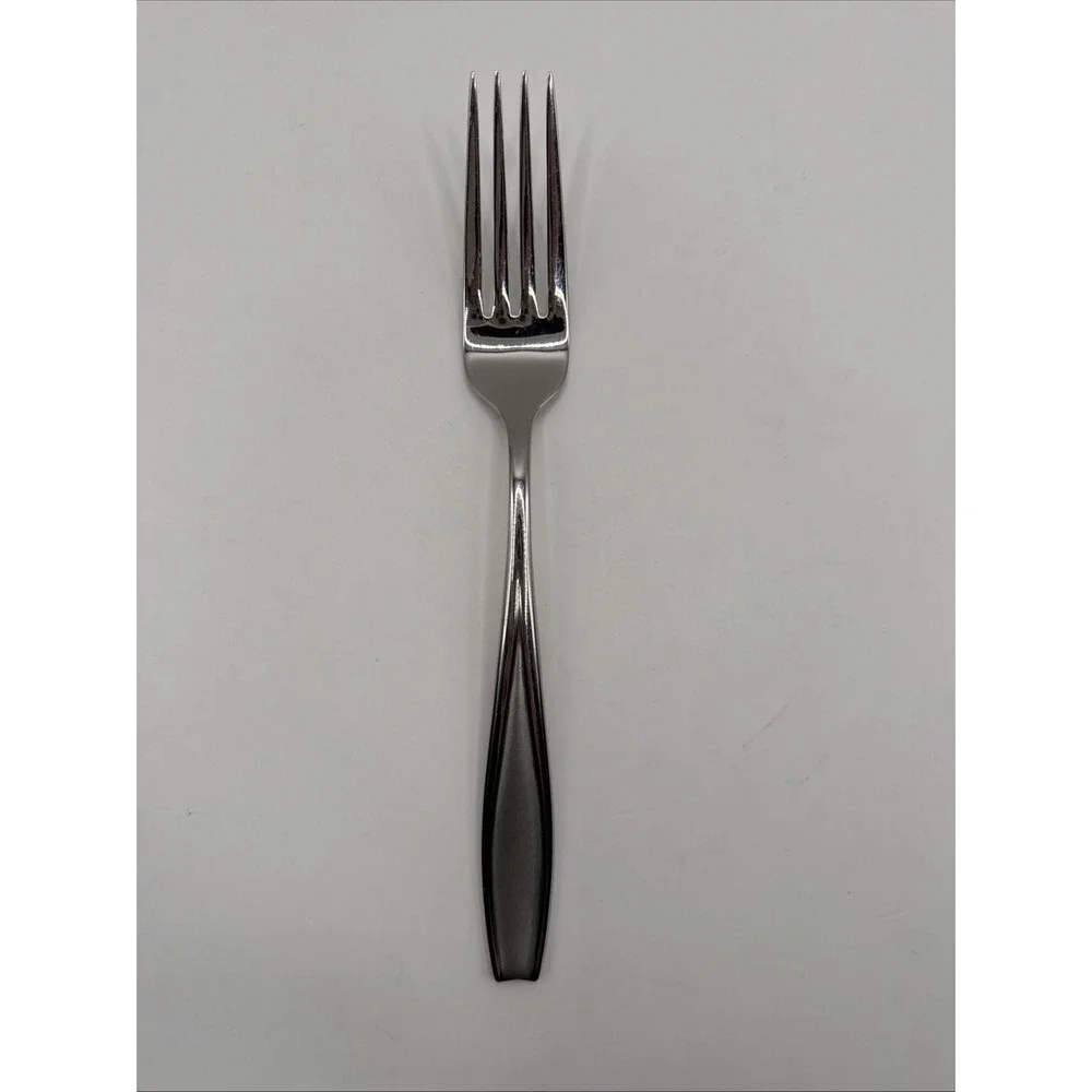 Gorham Tulip Pattern Frosted Dinner Fork Satin Glossy Stainless Single Replace